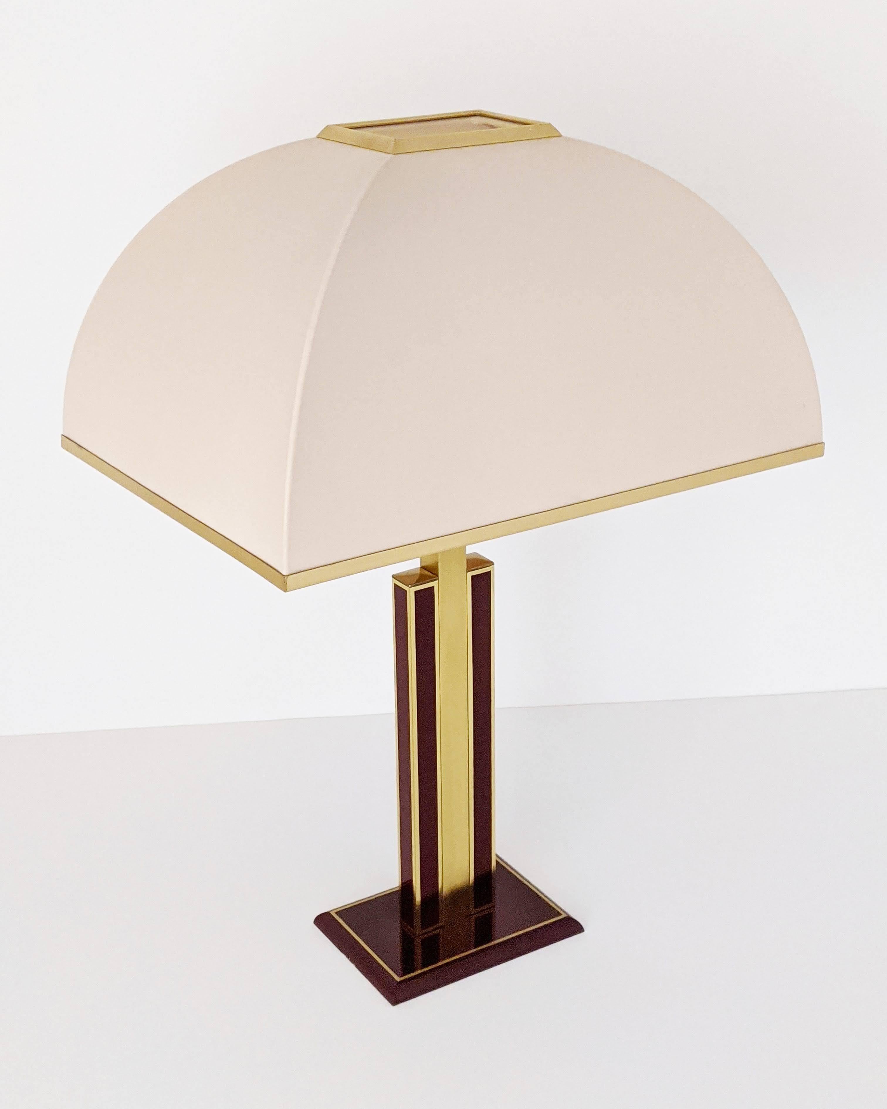 1960s Romeo Rega Brass Table Lamp, Italia For Sale 1