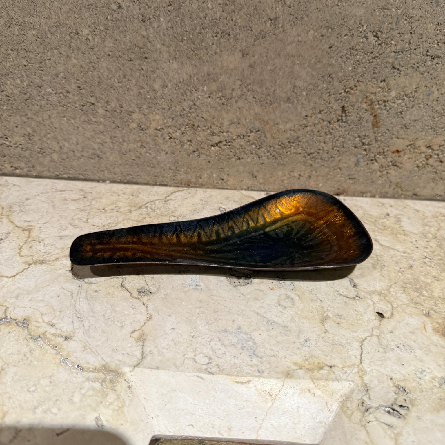 Bandeja de baratijas italiana de cobre esmaltado Romolo & Verzolini de los años 60 en Bueno estado para la venta en Chula Vista, CA