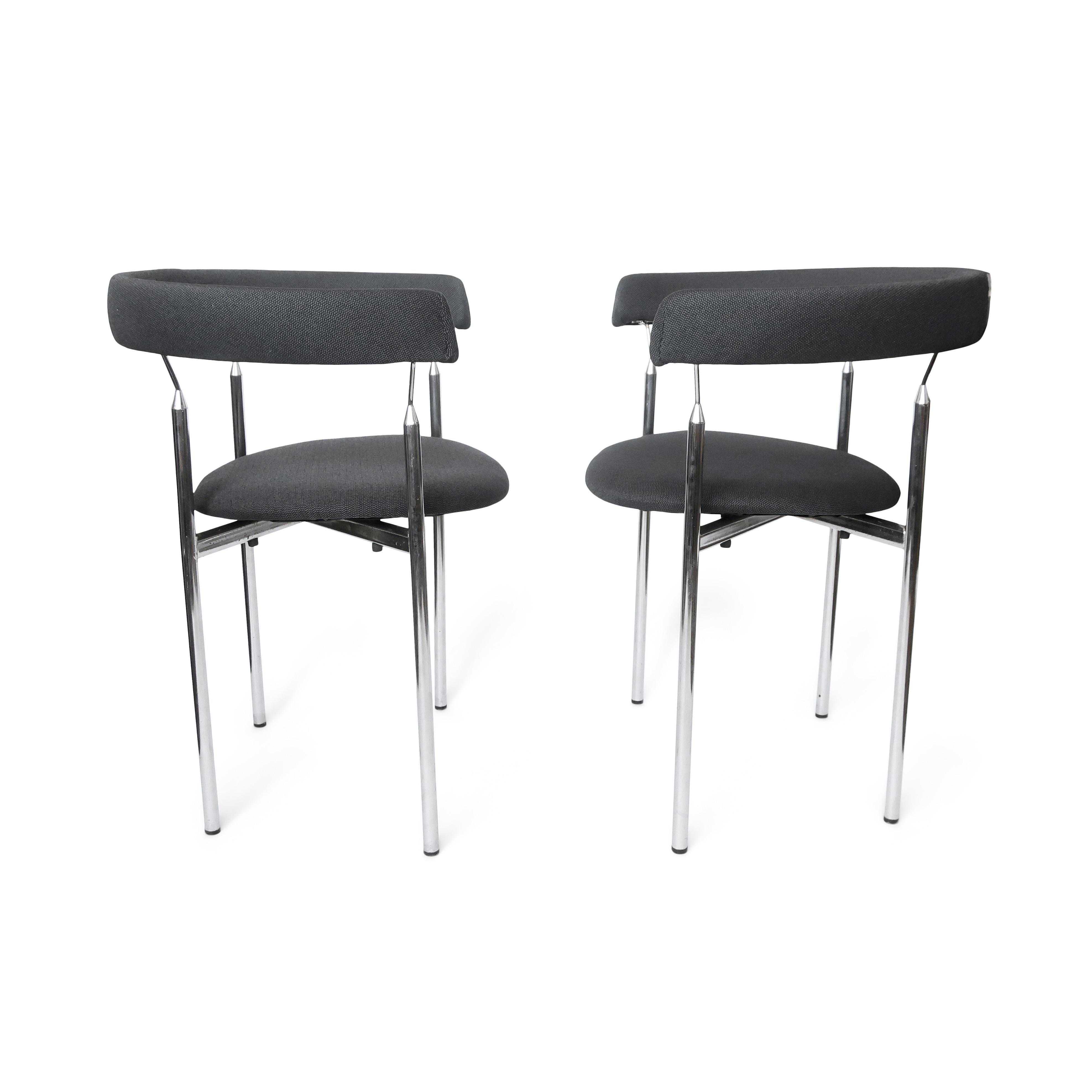 1960 Sillas Rondo de Jan Lunde Knudsen para Sorlie Mobler, juego de cuatro Escandinavo moderno en venta