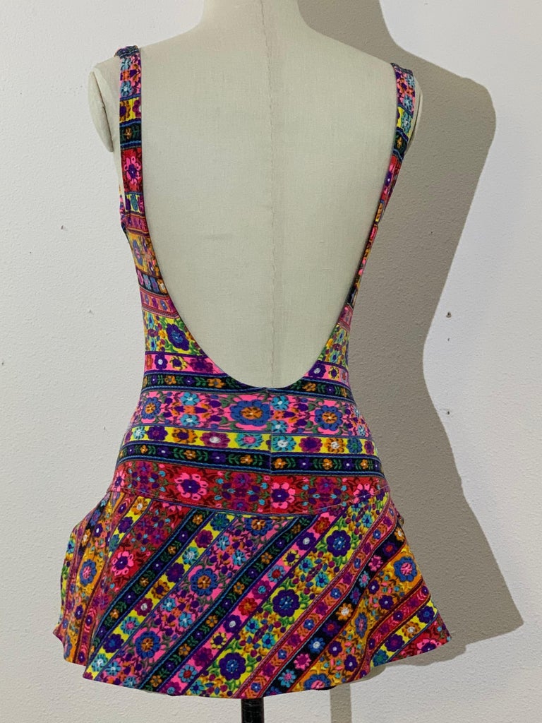chinese dress ladies 1950s Rose Marie Reid One Piece Swimsuit Small Medium main image 0