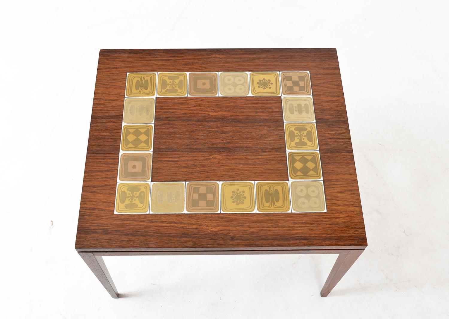 1960s Rosenthal Domus Nest Three Side Occasional Tables Tiles by Bjorn Wiinblad 4