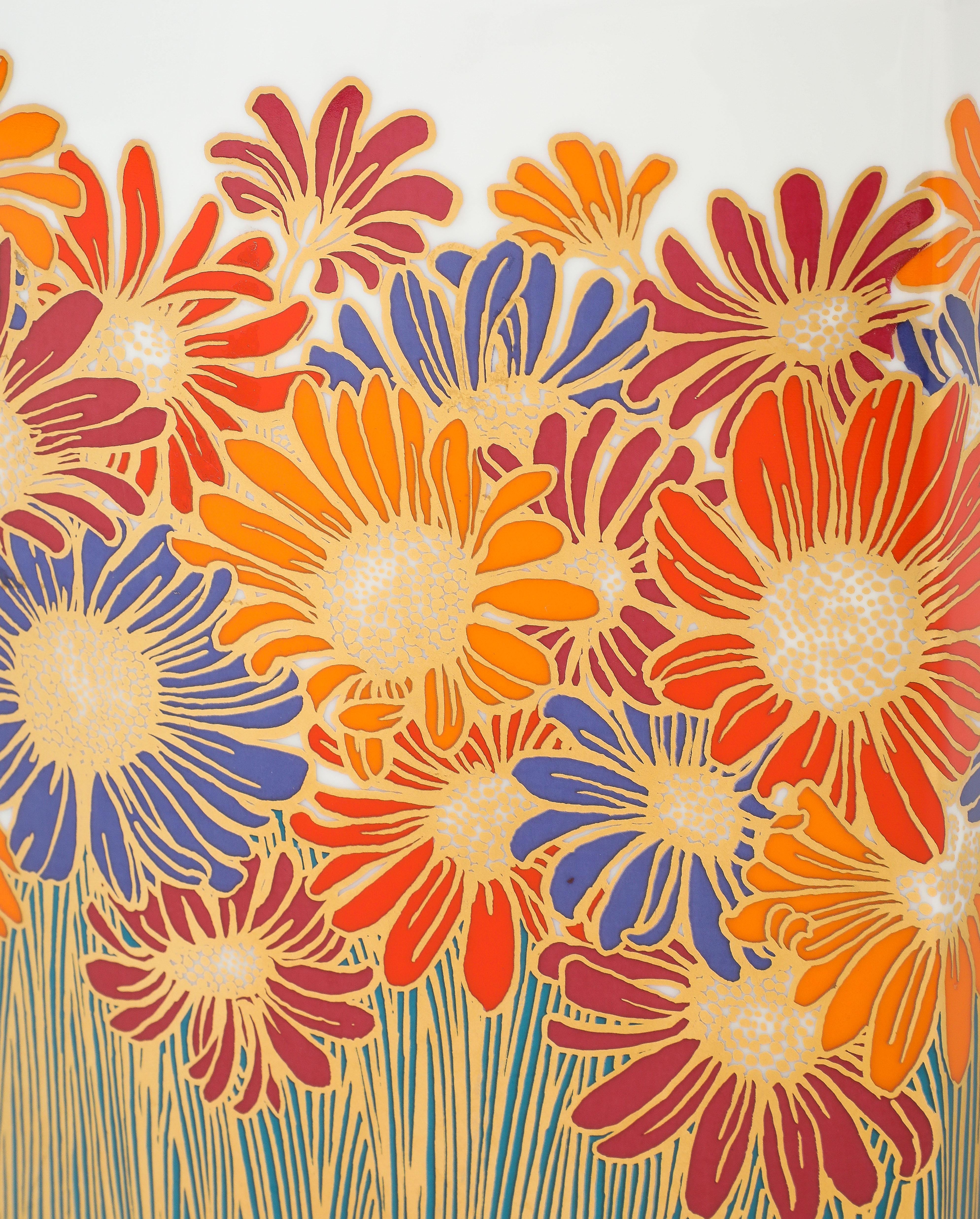 Rosenthal Blumenvase aus Porzellan, 1960er Jahre im Angebot 5