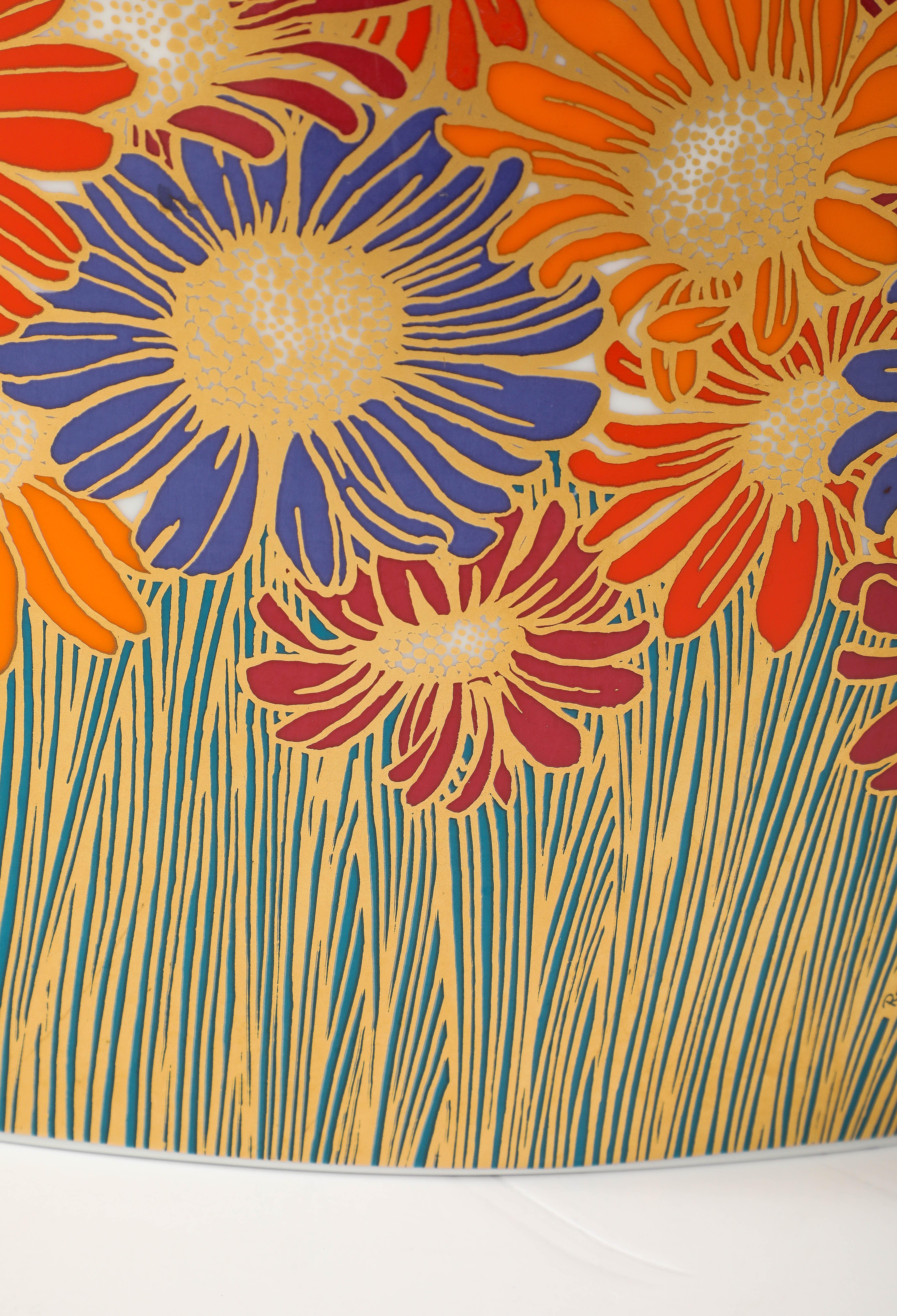 Rosenthal Blumenvase aus Porzellan, 1960er Jahre (Moderne der Mitte des Jahrhunderts) im Angebot