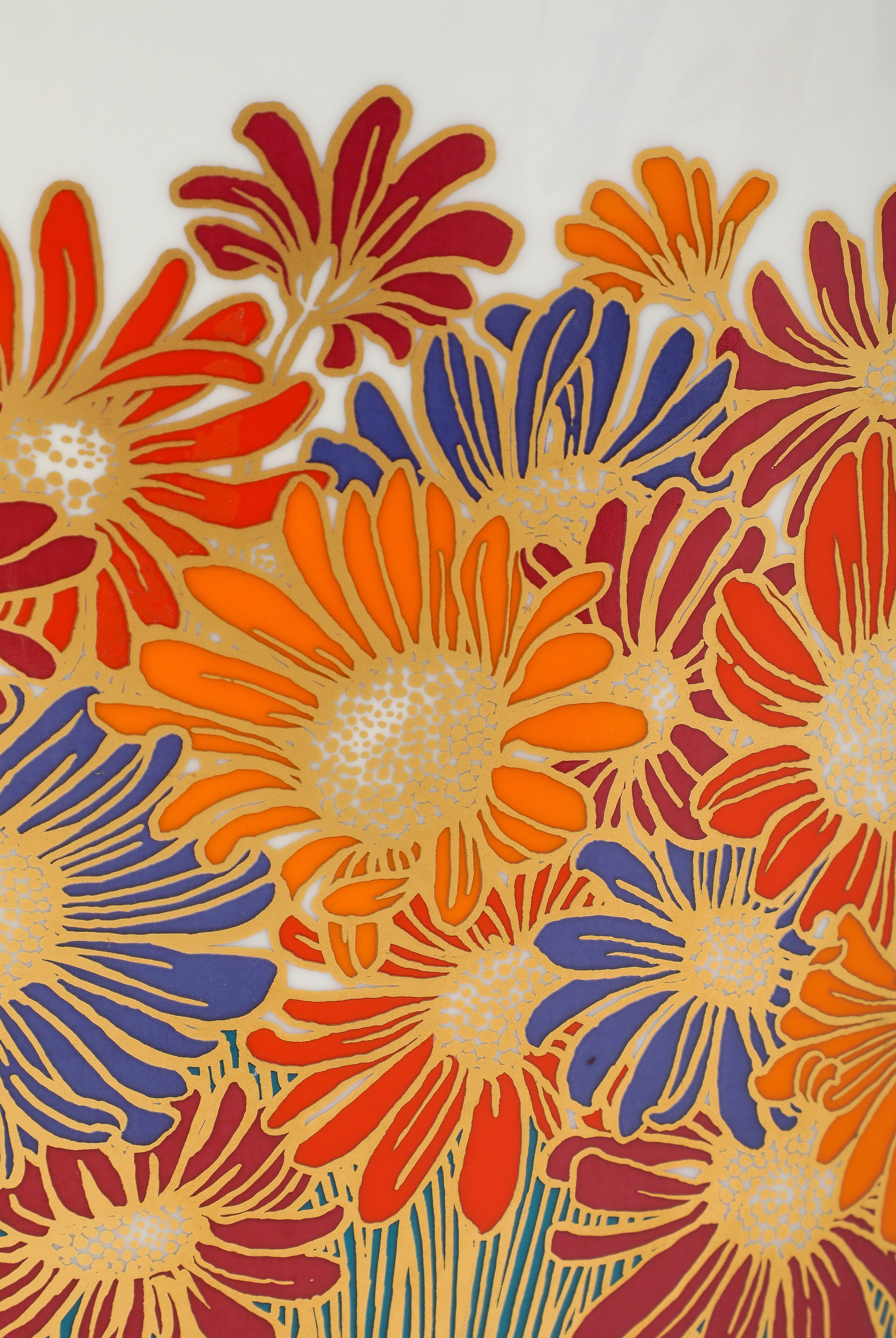 Rosenthal Blumenvase aus Porzellan, 1960er Jahre im Angebot 1