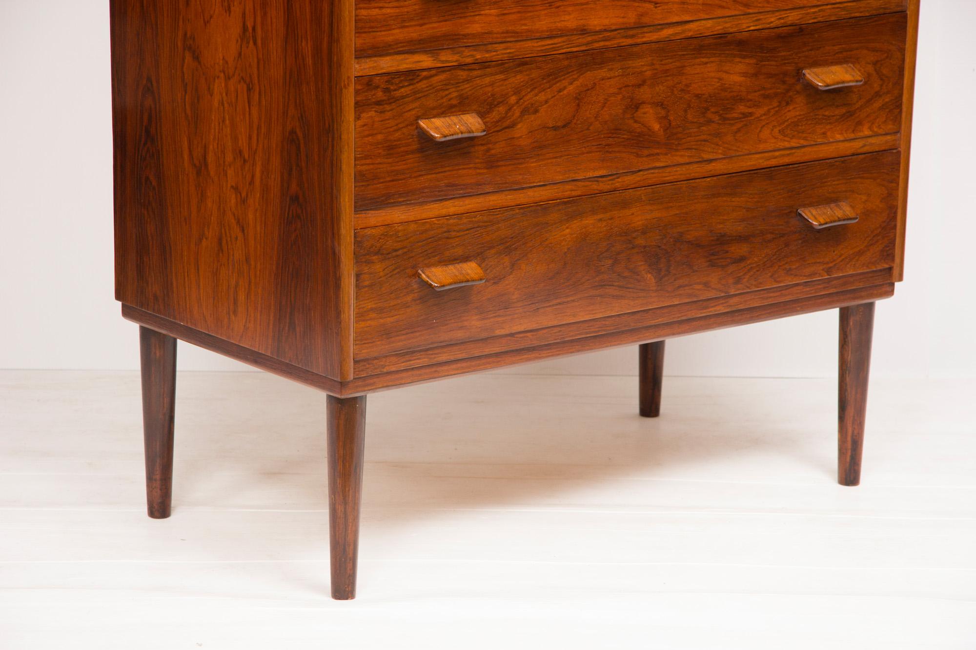 1960s Rosewood Danish Chest of Drawers by Poul Volther 2