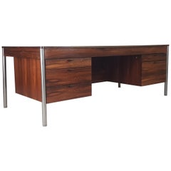 1960s Rosewood Desk by Robert Heritage for Archie Shine