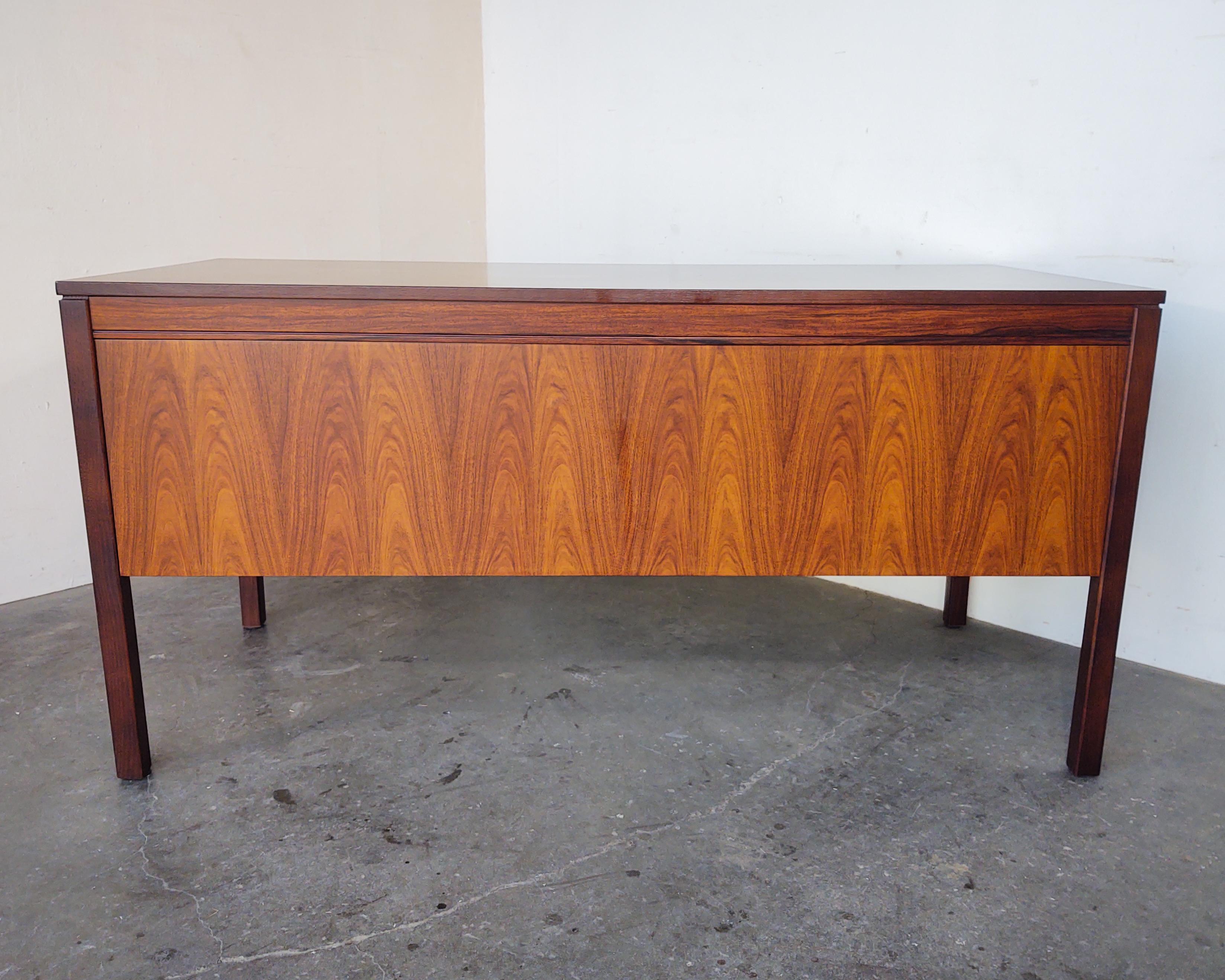 1960s Rosewood Desk with Checkered Top by PS Heggen of Norway 4