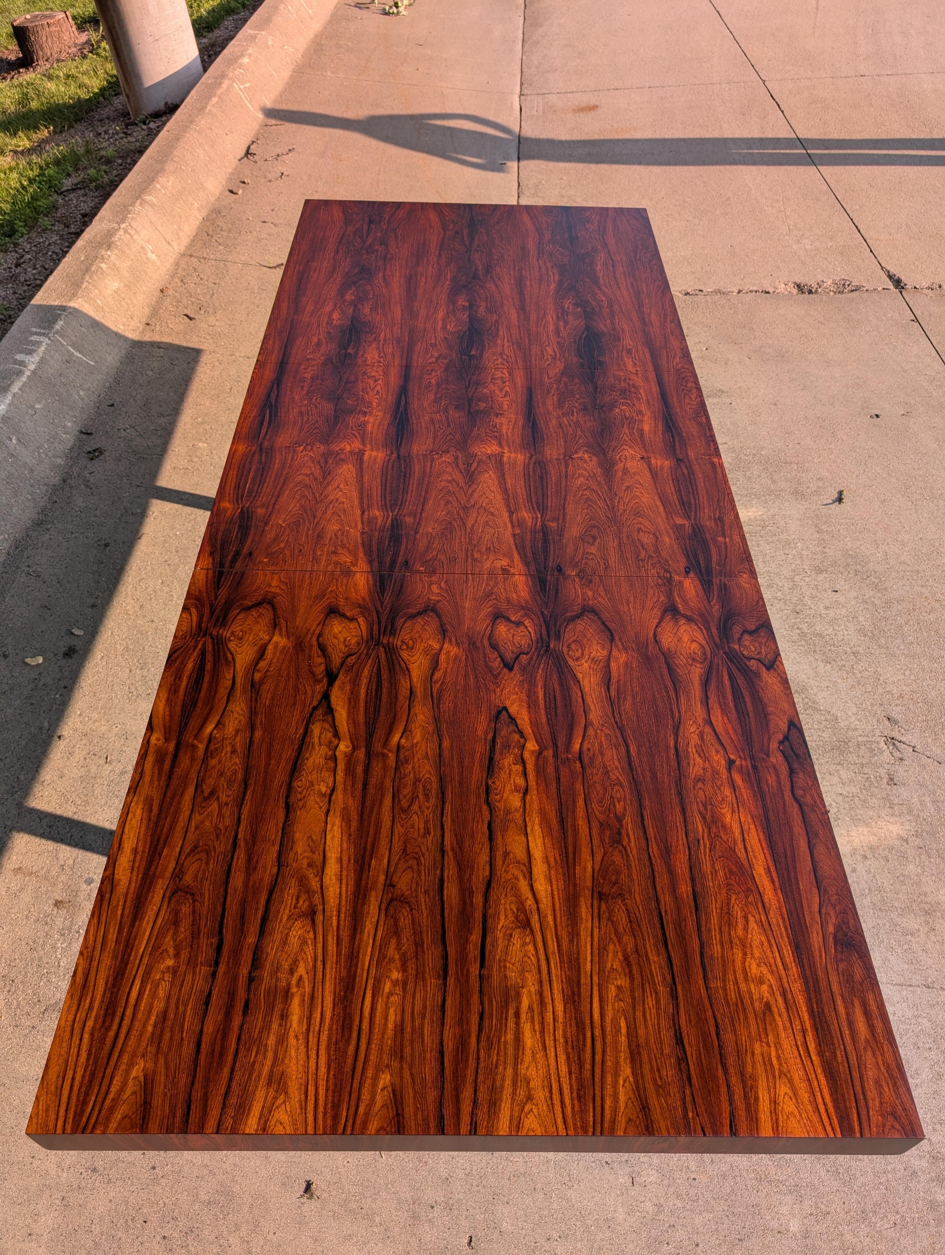 Table de salle à manger en palissandre des années 1960 par Poul Norreklit pour Georg Petersens en vente 6