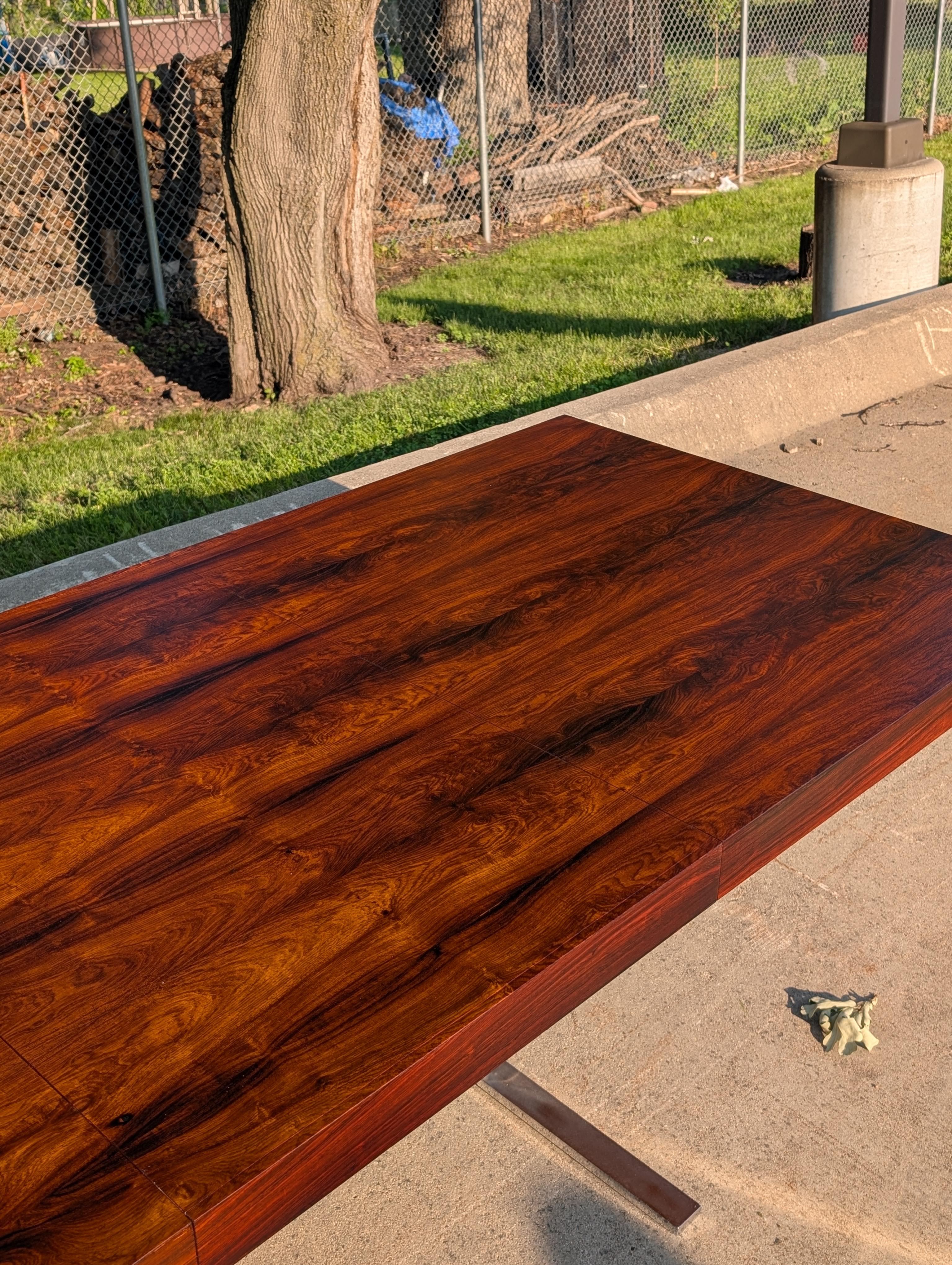 Table de salle à manger en palissandre des années 1960 par Poul Norreklit pour Georg Petersens en vente 13