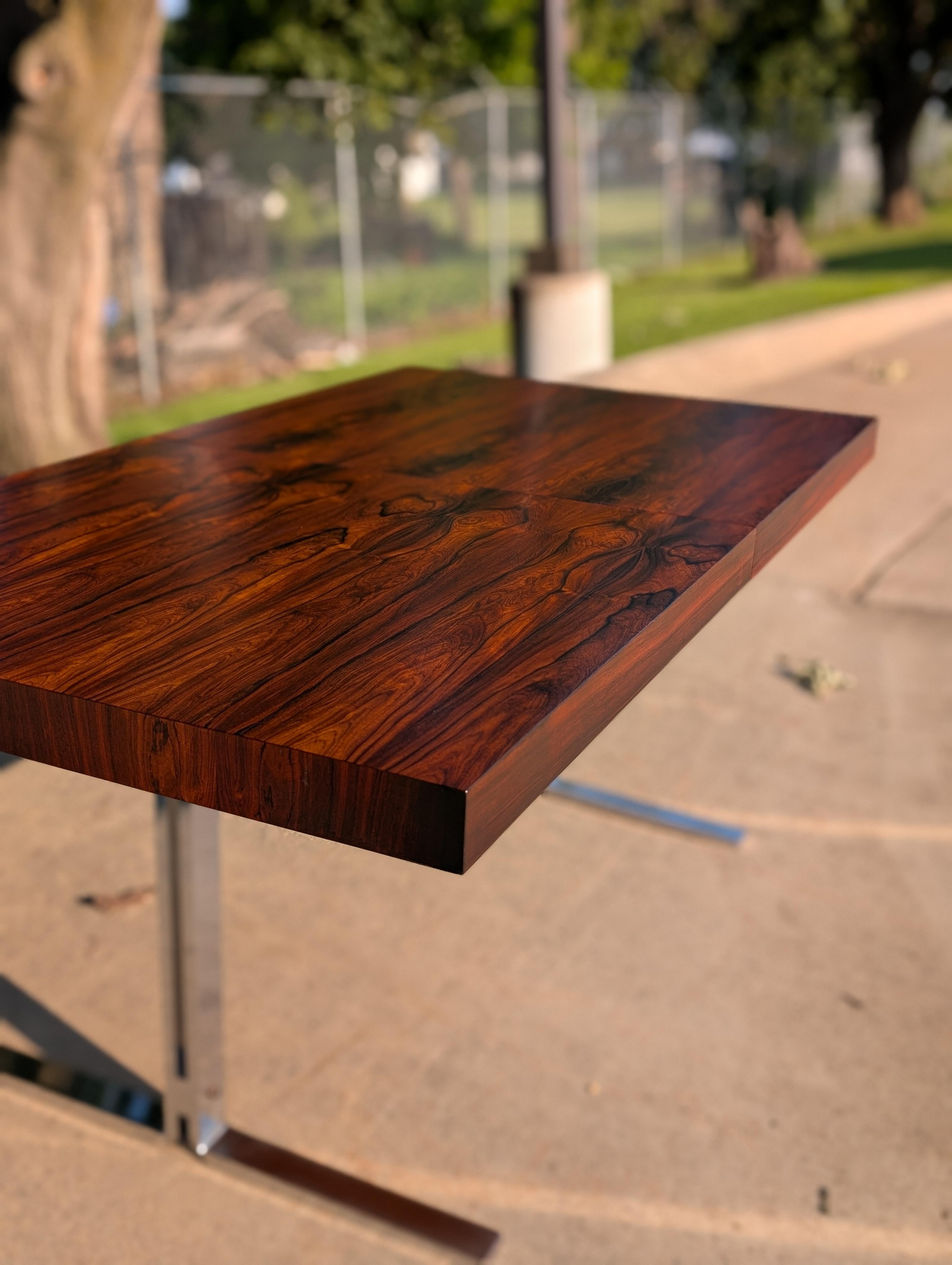 Table de salle à manger en palissandre des années 1960 par Poul Norreklit pour Georg Petersens en vente 2