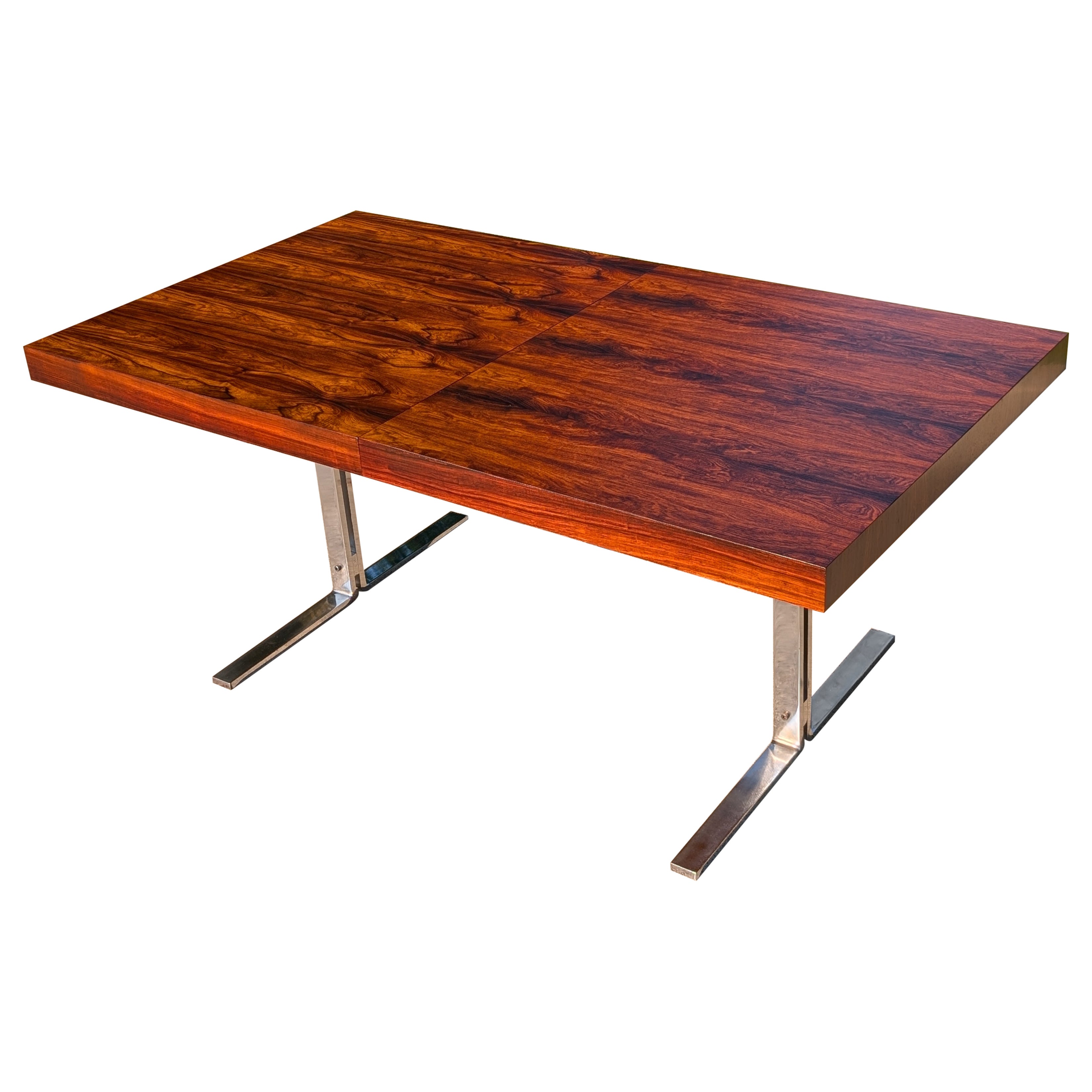 Table de salle à manger en palissandre des années 1960 par Poul Norreklit pour Georg Petersens en vente