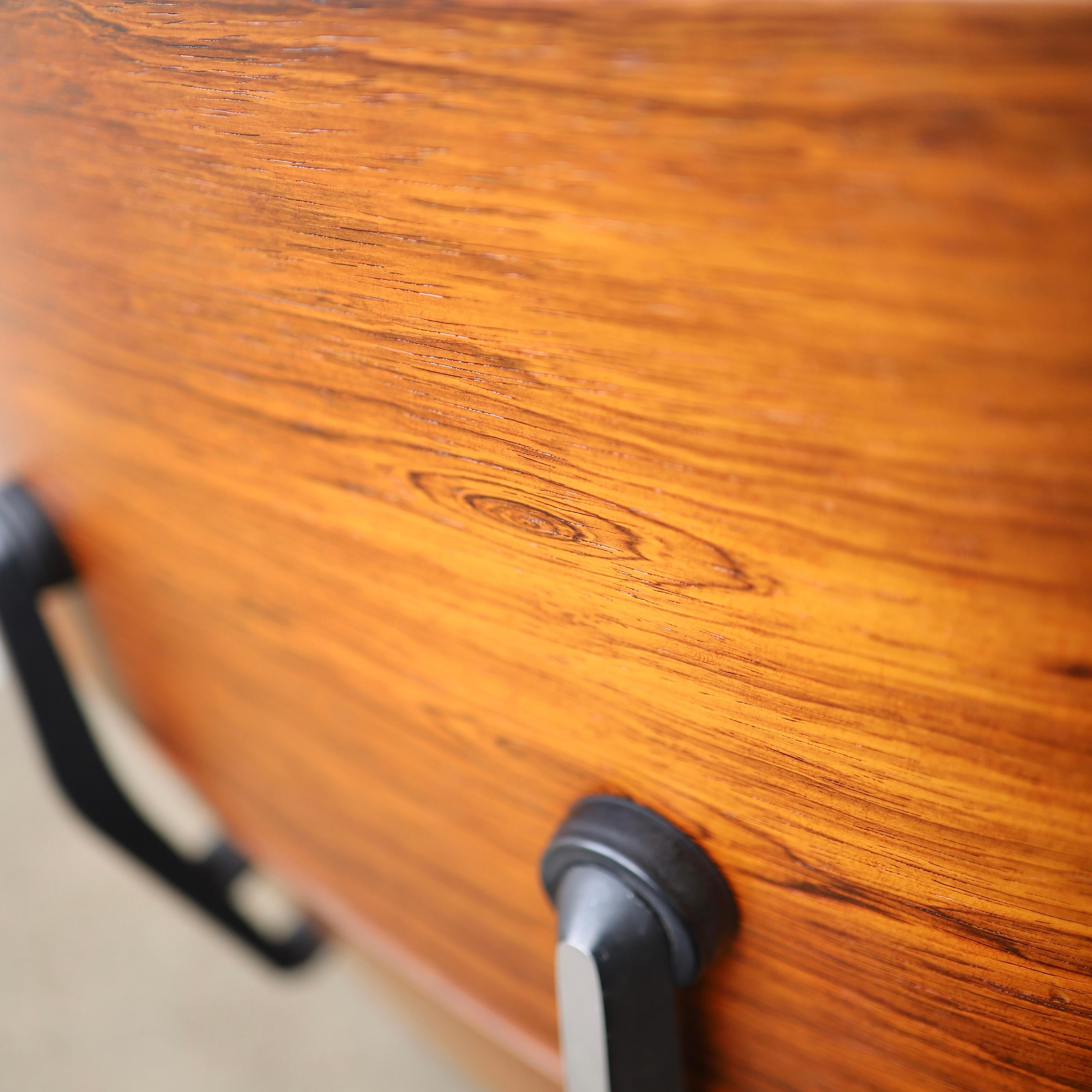 American 1960s Rosewood Eames Chair + Ottoman For Sale