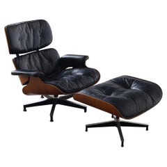 1960s Rosewood Eames Chair + Ottoman