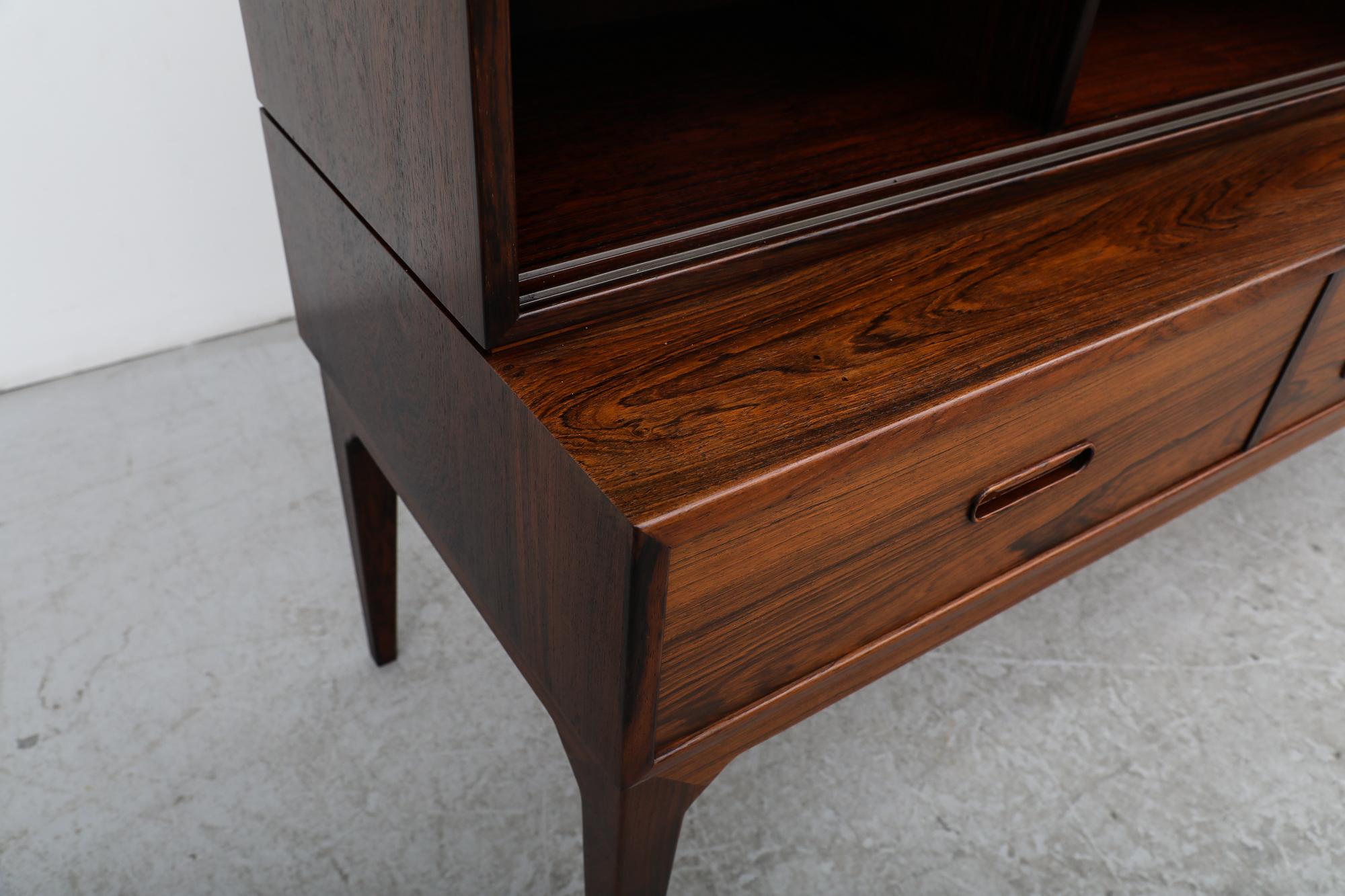 Tablero bajo danés de palisandro de los años 60 por Kai Kristiansen para Schou Andersen, Modelo 54 en venta 9