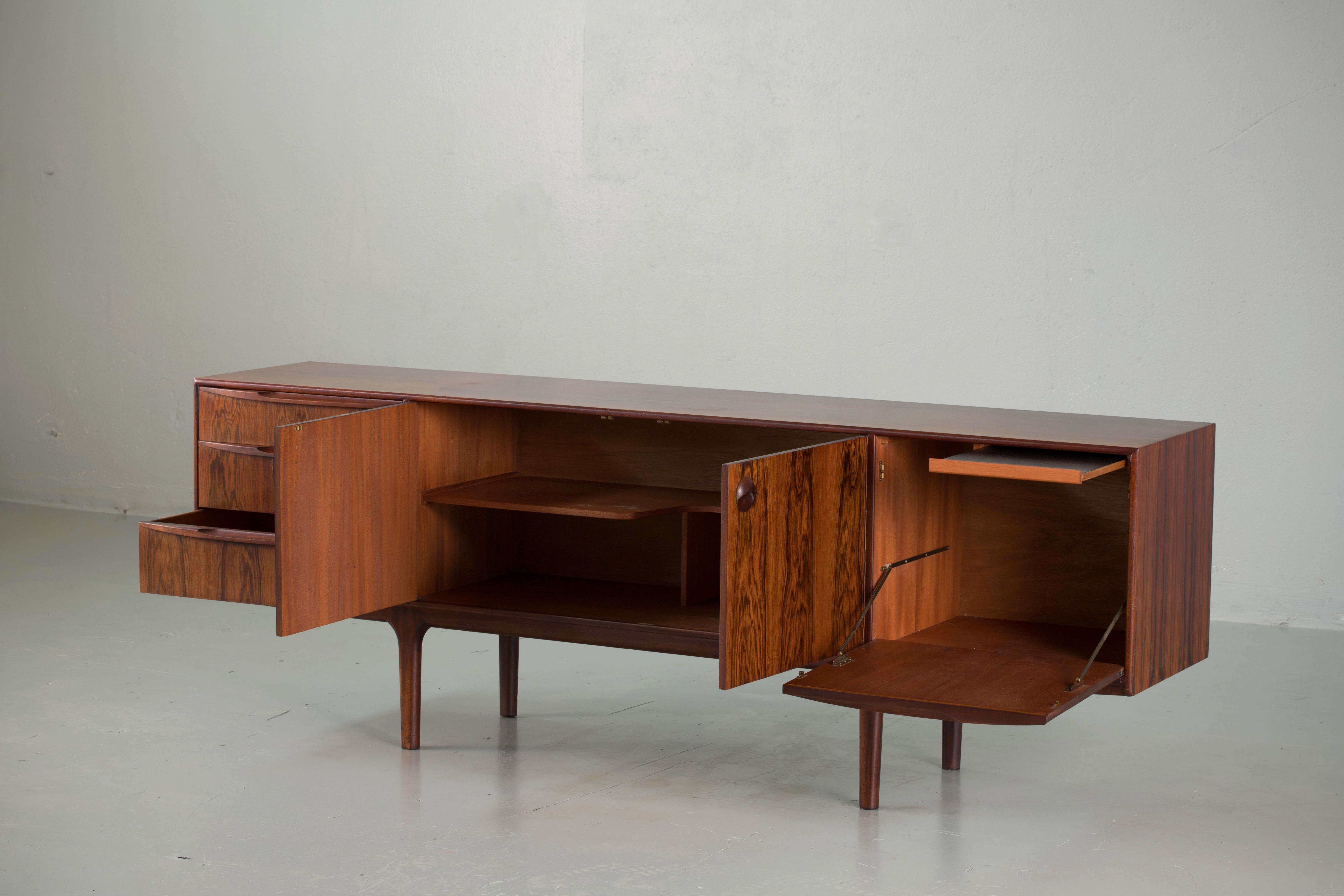 Mid-Century Modern 1960s Rosewood McIntosh Sideboard