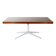 1960er Jahre Palisander Partner-Schreibtisch von Florence Knoll