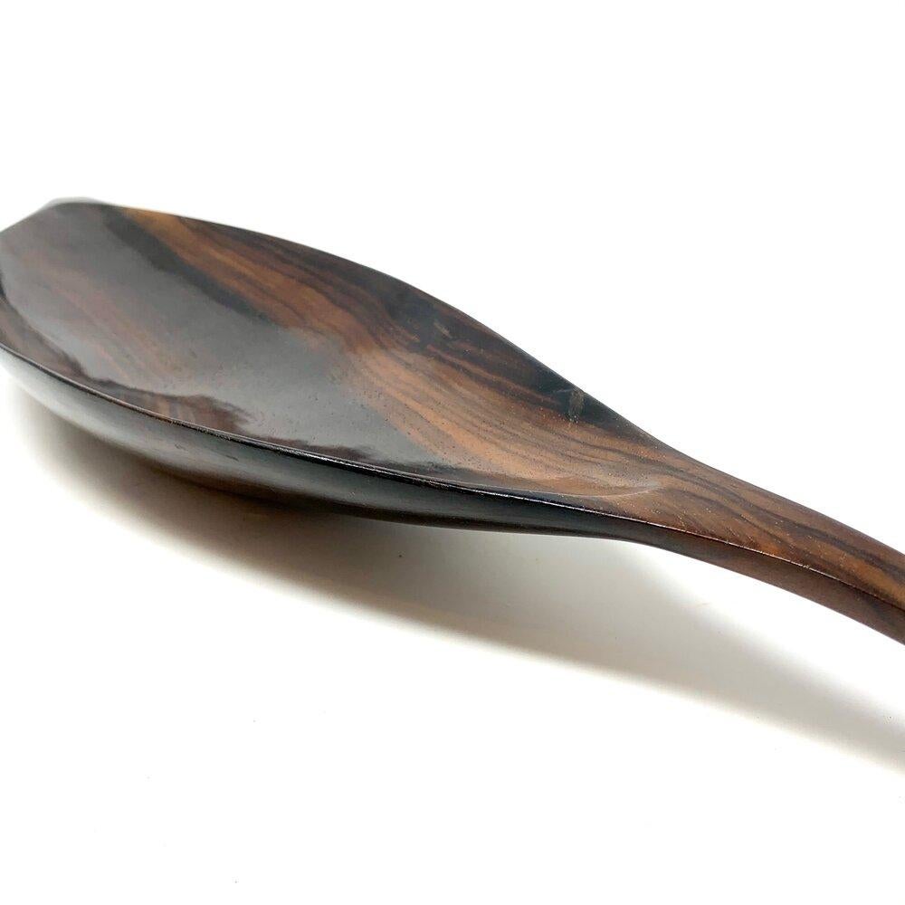 20th Century 1960s, Rosewood Sculptural Bowl in the Style of Emil Milan 