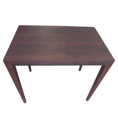 1960s Rosewood Side or Coffee Table by Severin Hansen