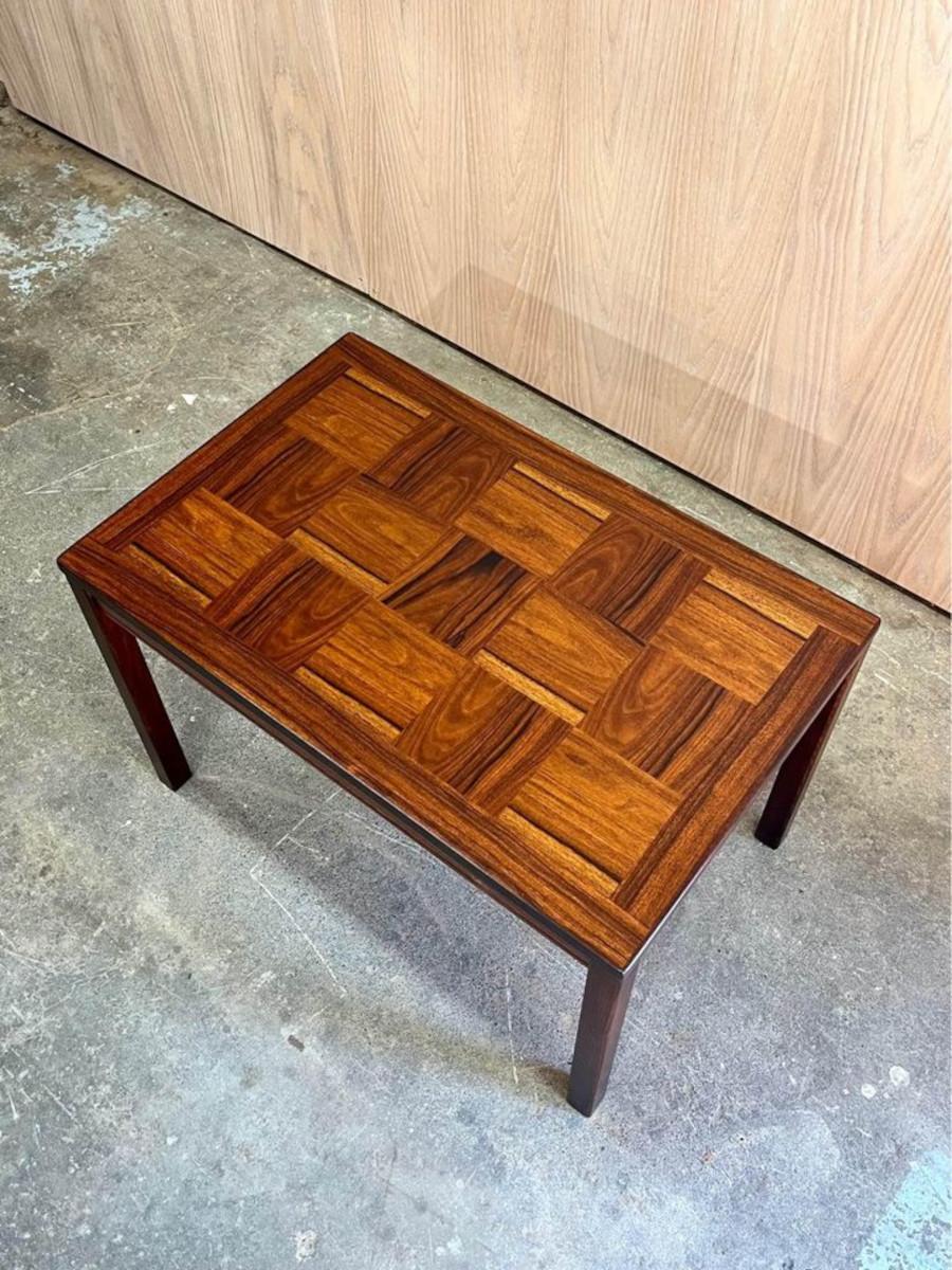 Mid-20th Century 1960’s Rosewood Side Table