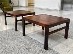 Tavolini in palissandro degli anni '60 nello stile di France & Søn - una coppia