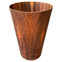 Papelera de Palo de Rosa de los 60 + Funda de Aluminio Papelera Arco Iris Martin Aberg