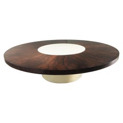 Retro 1960s Rotating Rosewood Coffee Table by Milo Baughman for Thayer Coggin