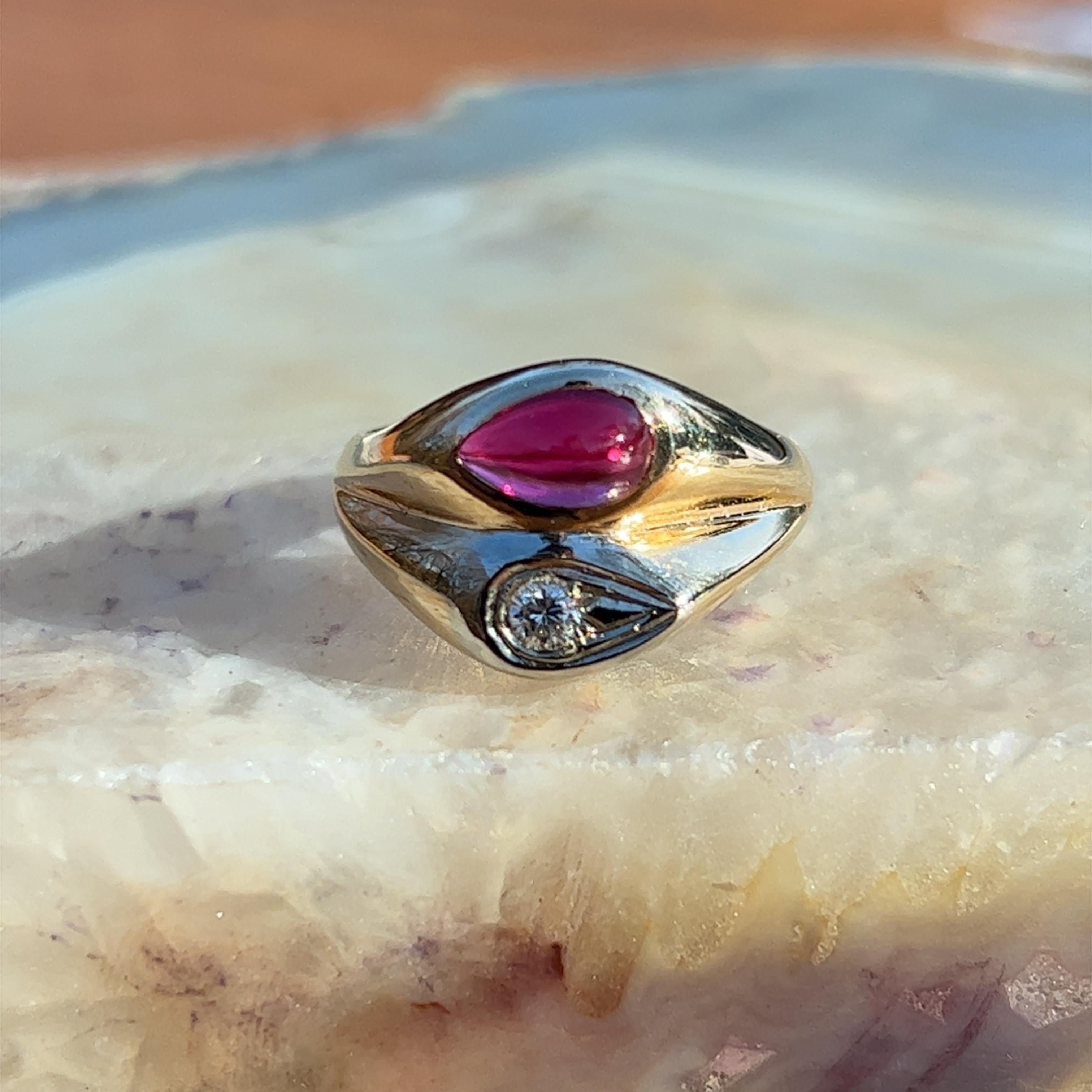 ruby design ring
