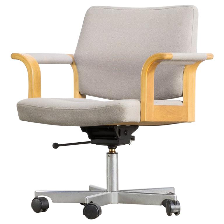 1960s Rud Thygesen & Johnny Sørensen Swivel Desk Chair for Magnus Olesen For Sale