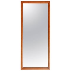 1960s Russel Wright for Conant Ball Maple Mirror