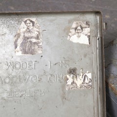 1960s Russian Industrial Equipment Boxes, Side Tables, Set of Two Boxes