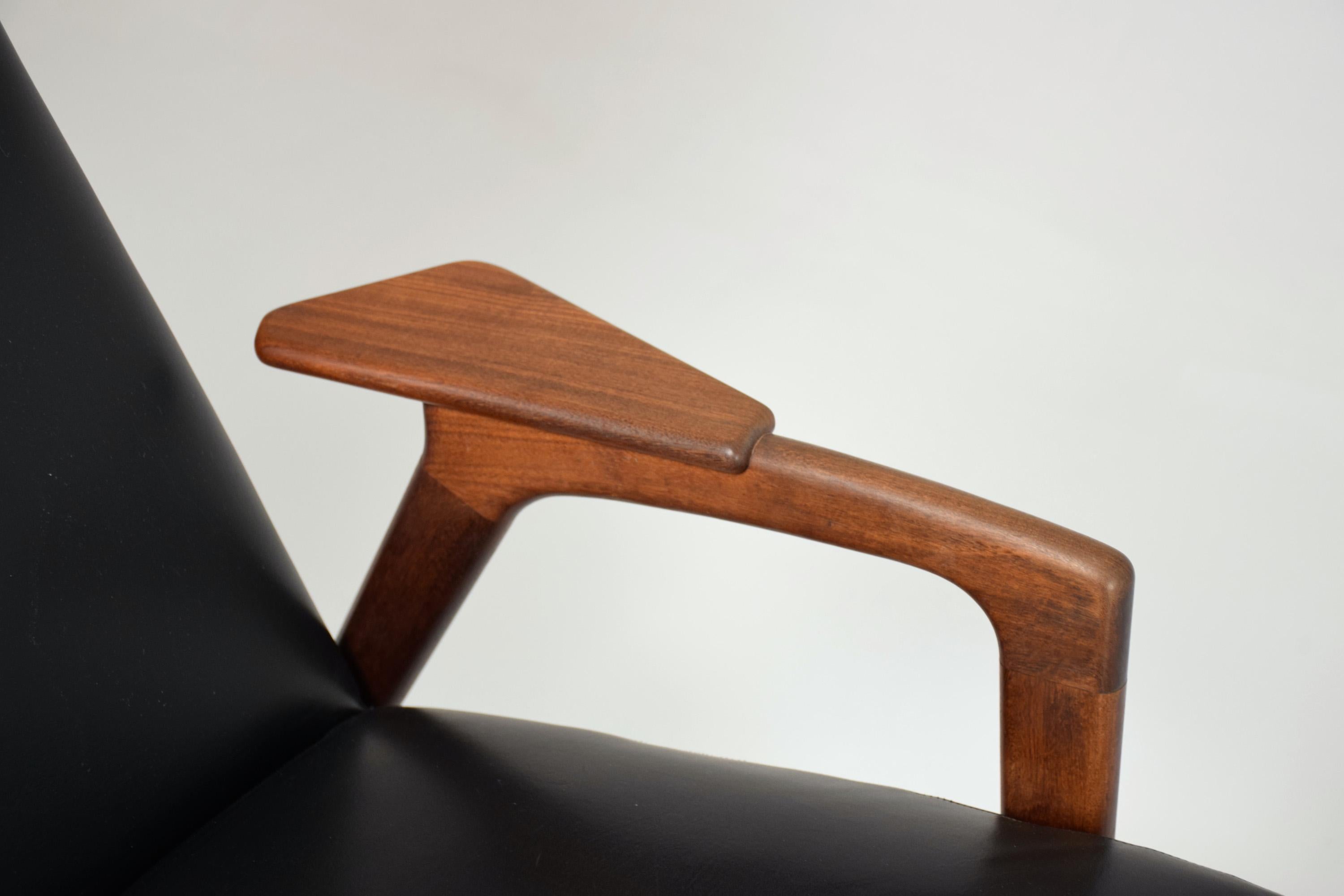Chaise longue Ruster des années 1960 par Yngve Ekström pour Pastoe en vente 5