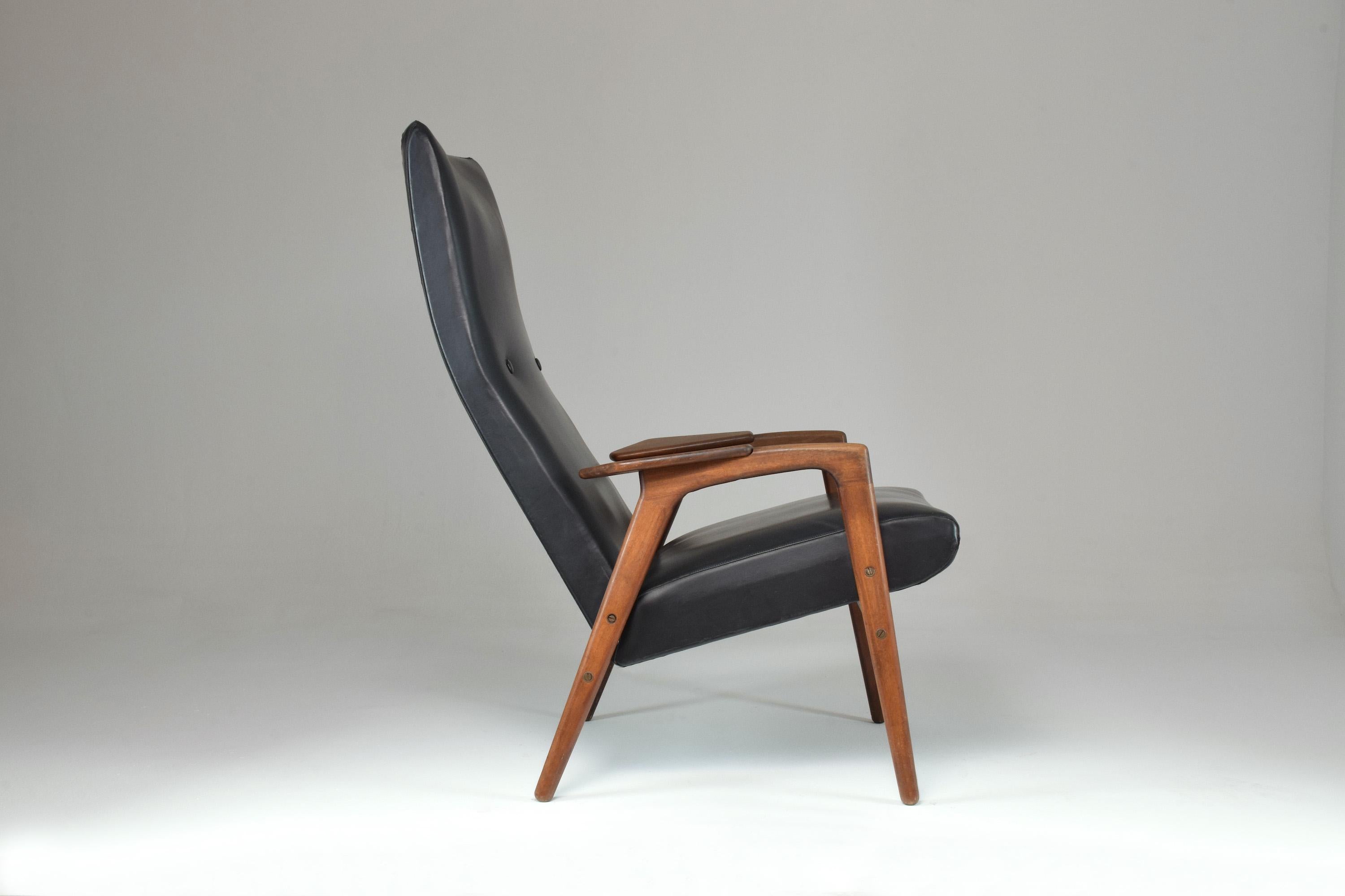 1960's Ruster Lounge Chair von Yngve Ekström für Pastoe (Niederländisch) im Angebot