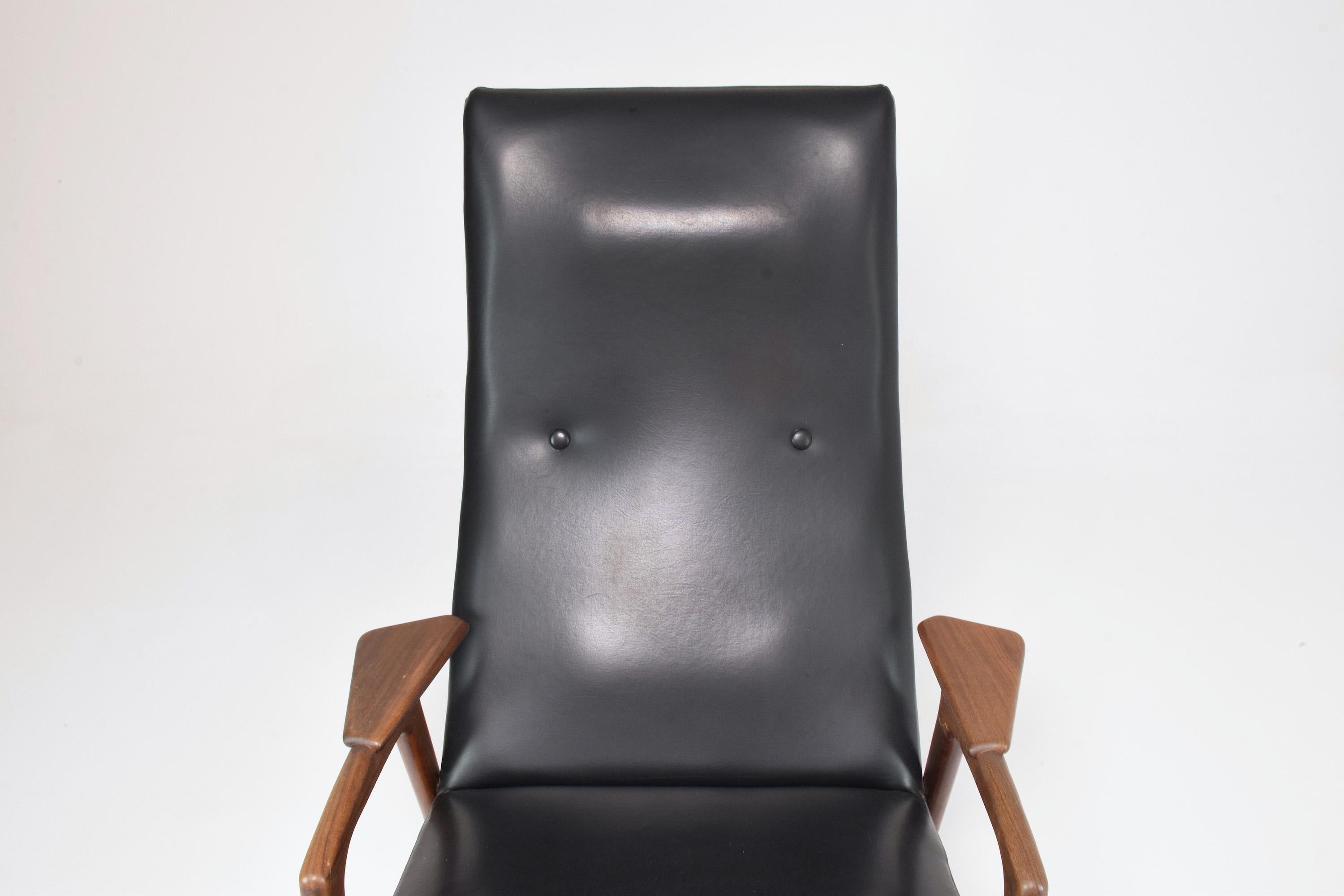 20ième siècle Chaise longue Ruster des années 1960 par Yngve Ekström pour Pastoe en vente