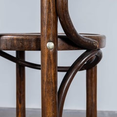 1960's Saddle Back Bentwood Bar Chair - Set Of Four