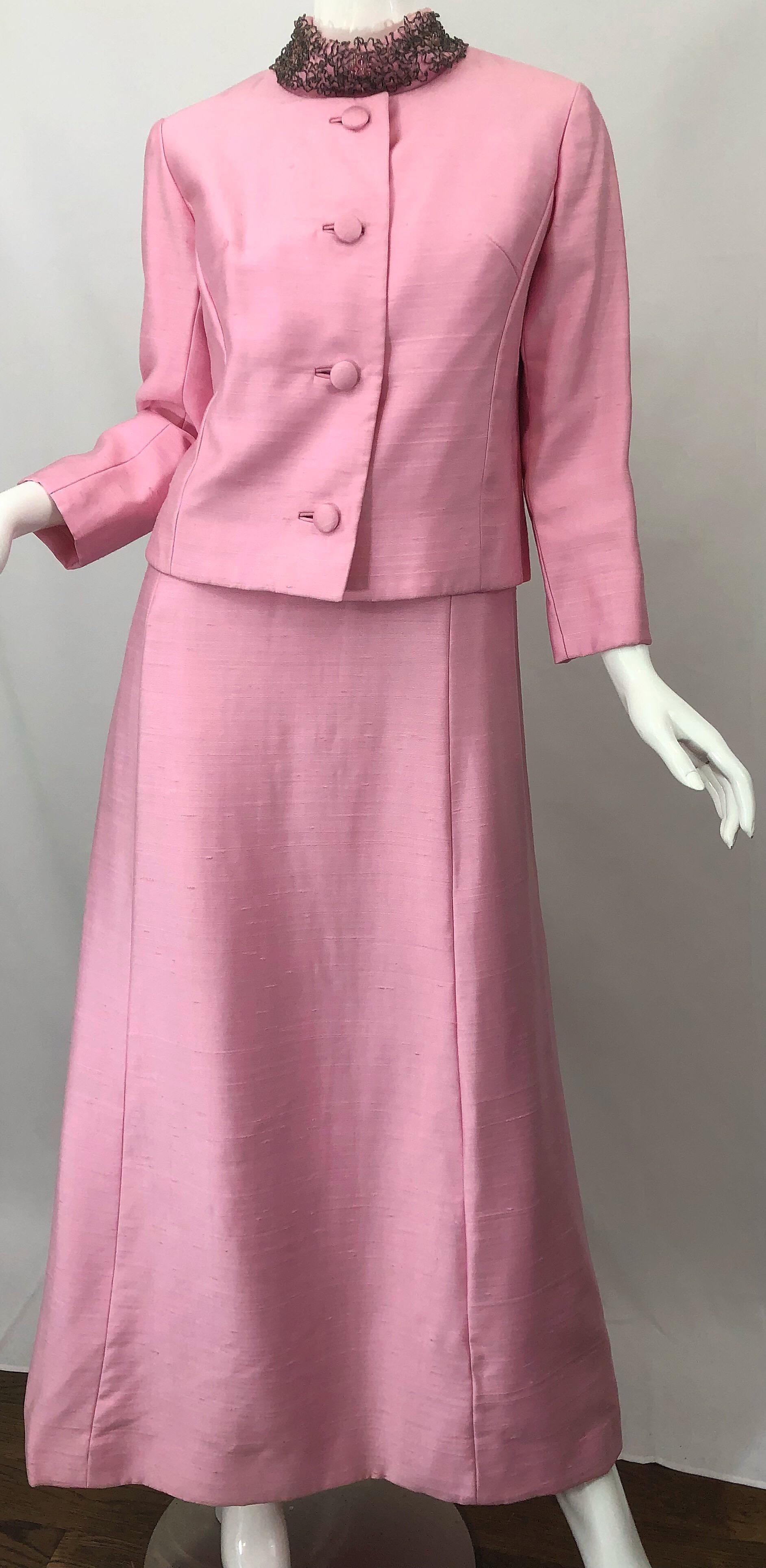 1960s pink jacket.