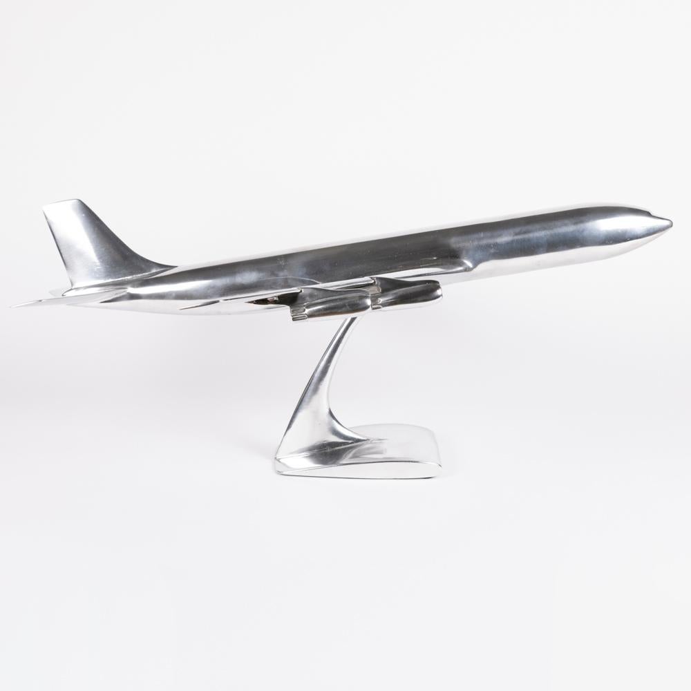 Aluminum 1960's Scale Model of a Boeing 720 For Sale