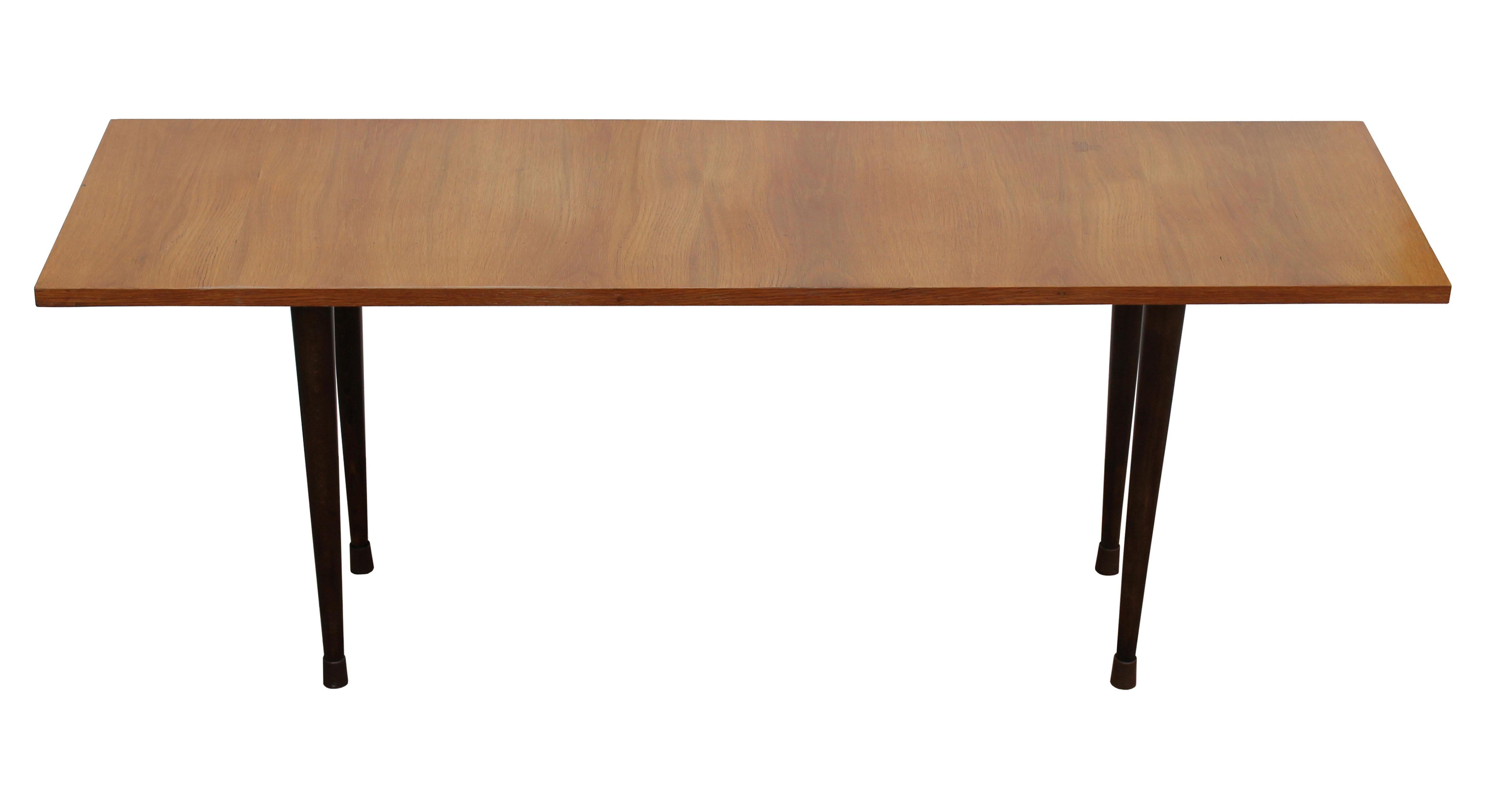 Lacquered 1960's Scandi inspired Coffee table For Sale