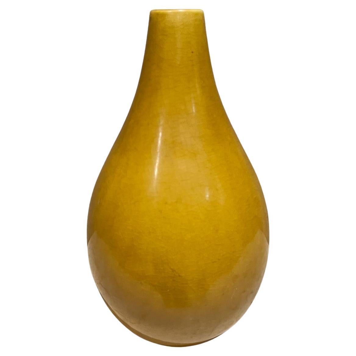 Vaso di senape in ceramica d'arte scandinava del 1960 Rörstrand Svezia