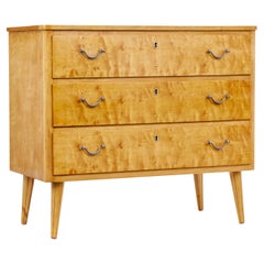1960’s Scandinavian birch chest of drawers