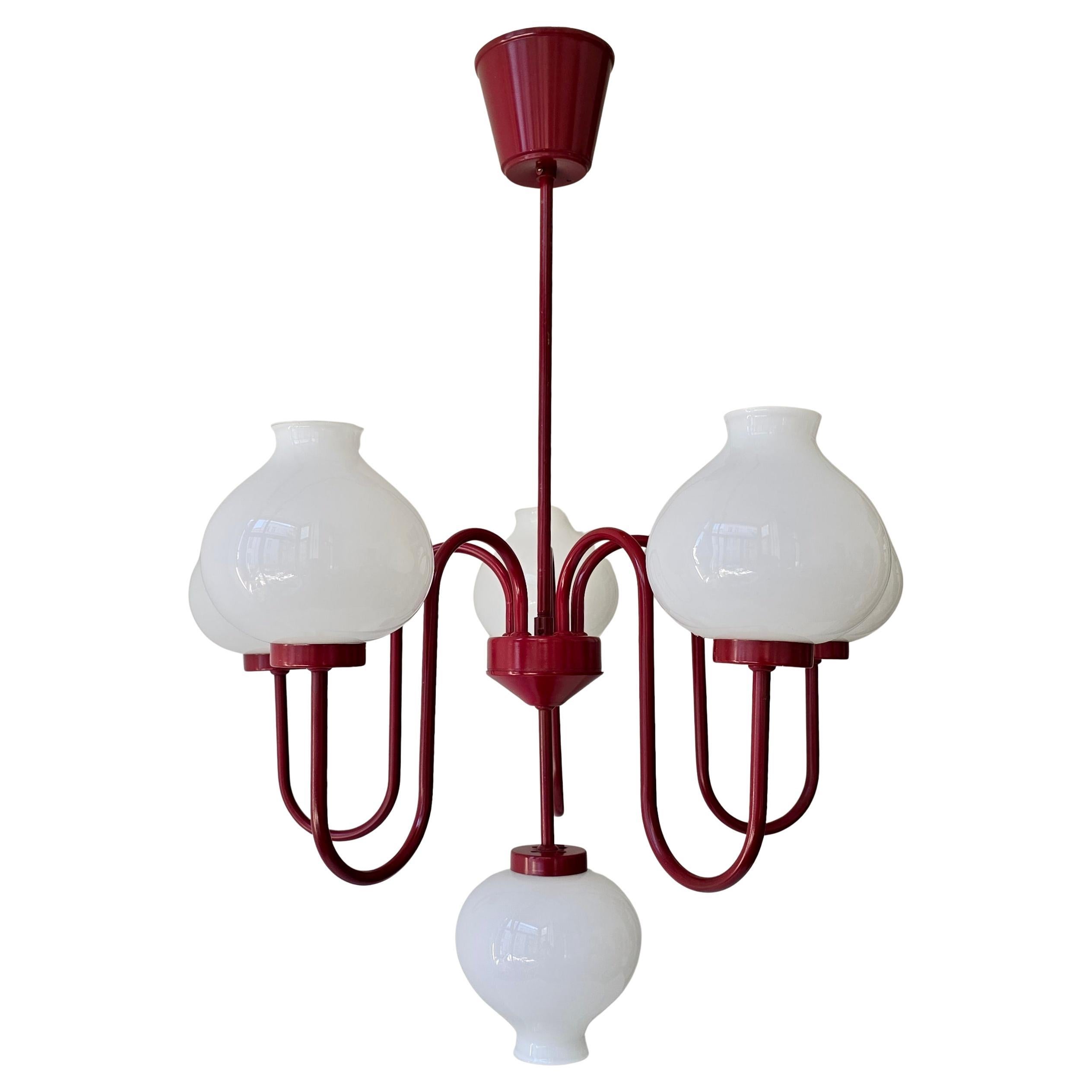 Lampadario scandinavo degli anni '60, stile Louis Poulsen In condizioni buone in vendita a Antwerp, BE