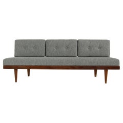 1960s Scandinavian Daybed, Svane Mobler, Teak & Beech, Mid Century Modern Sofa