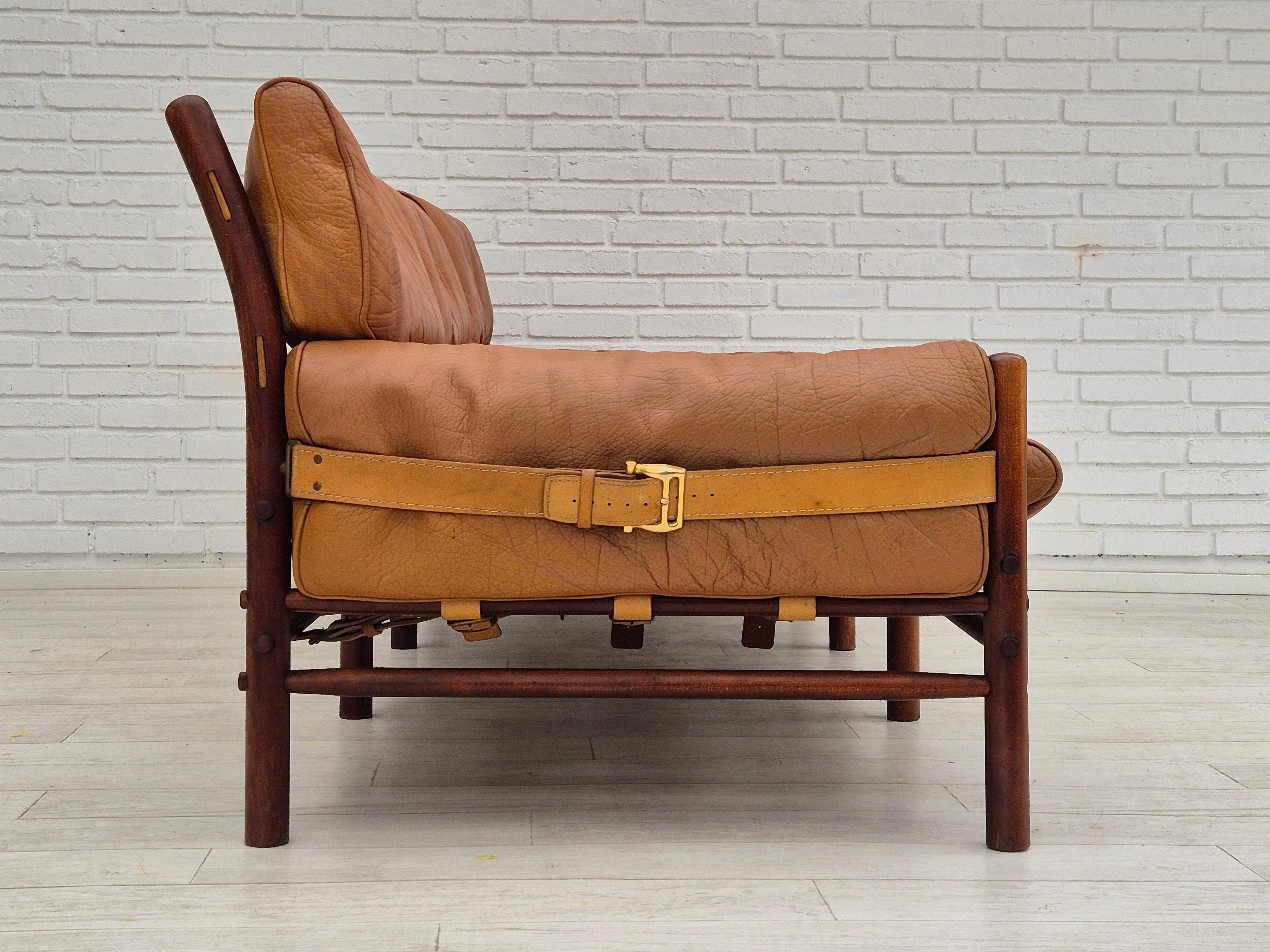 Swedish 1960s, Scandinavian design by Arne Norell, sofa, model 