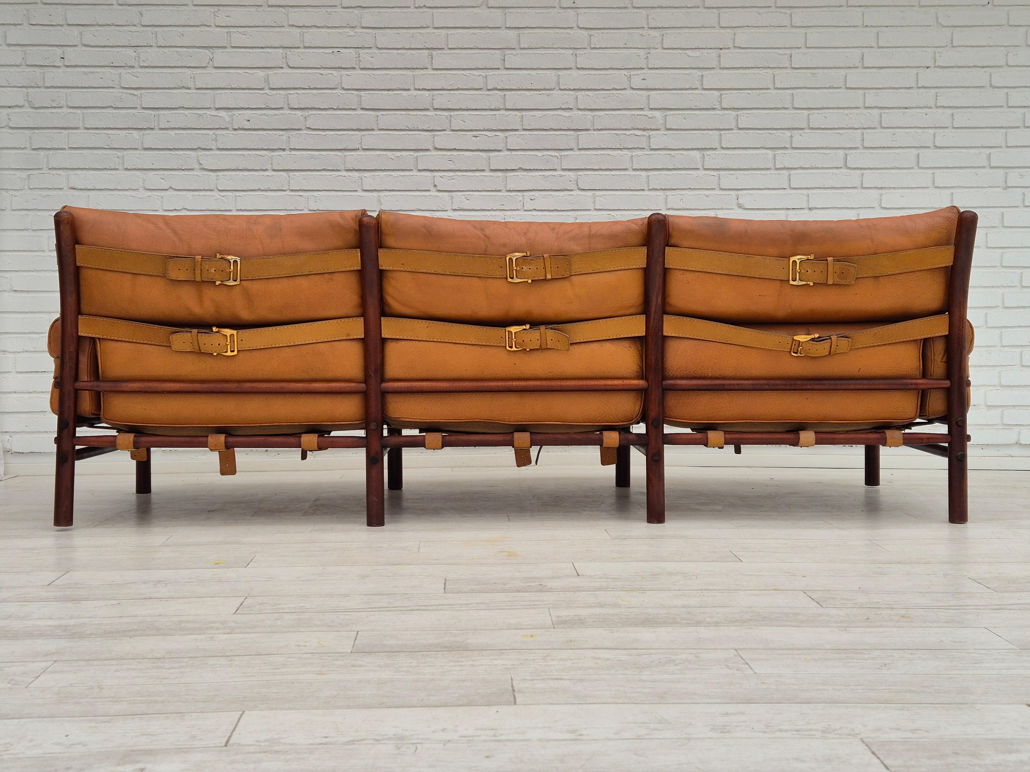 Swedish 1960s, Scandinavian design by Arne Norell, sofa, model 