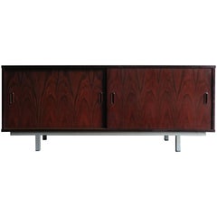 1960s Scandinavian Midcentury Danish Rosewood Sideboard