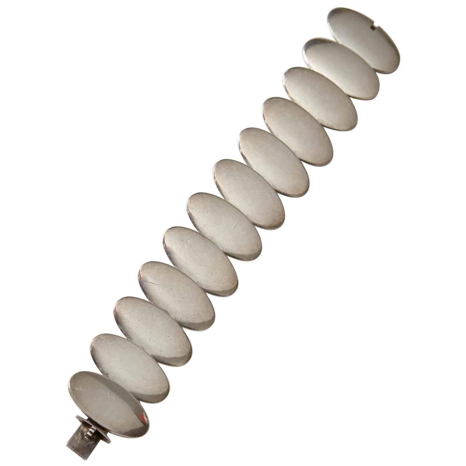 1960s Scandinavian Modern Danish Bracelet Designed by Nils Erik from Denmark For Sale