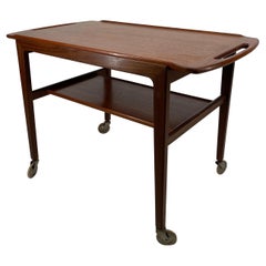 1960s Scandinavian Modern Serving Bar Car by Anton Kildebergs Møbelfabrik