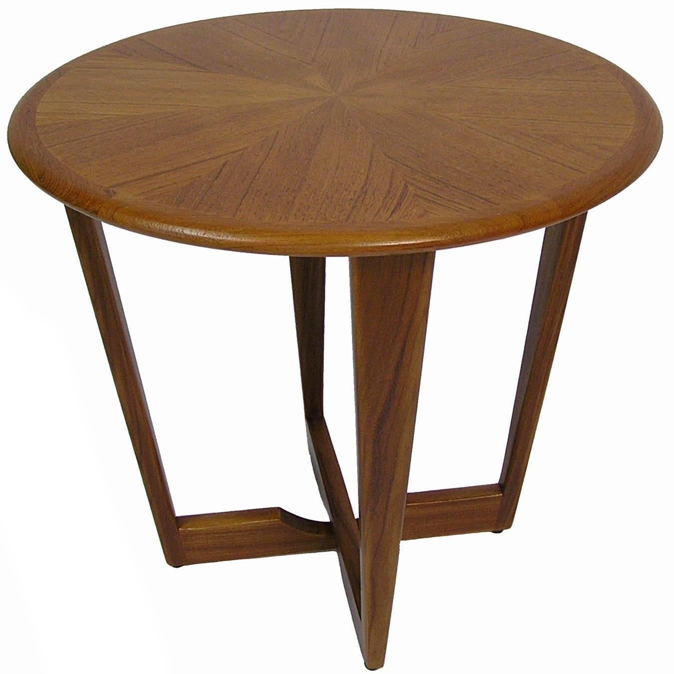 1960s Scandinavian Modern Style Teak Occasional Side Table