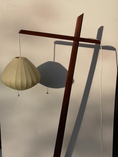 1960s Scandinavian Modern Teak Floor Lamp