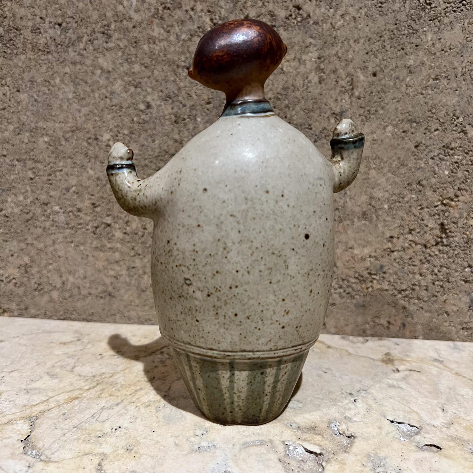 Salero estilo escandinavo años 60 Cerámica artística Fat Guy Desconocido en venta