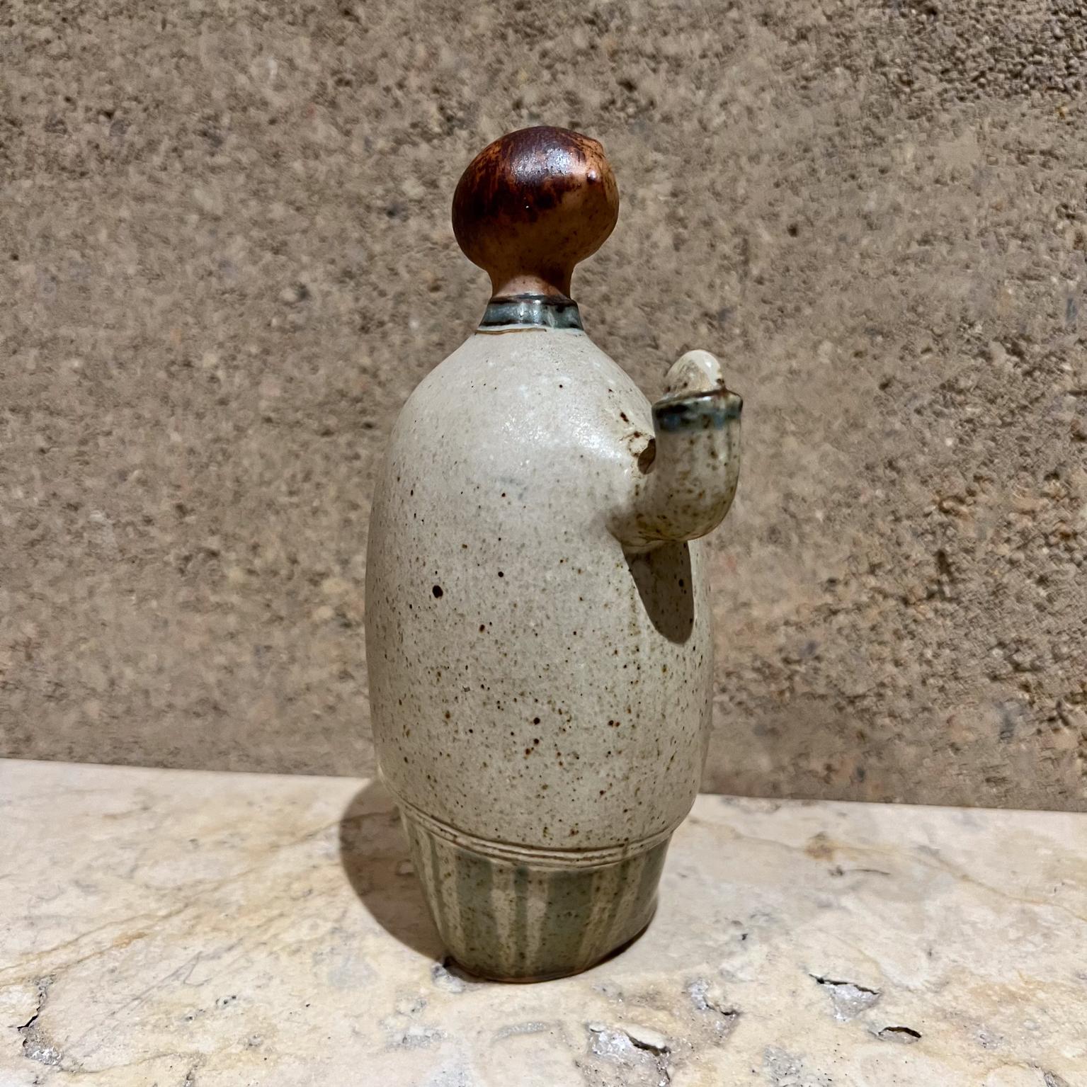 Salero estilo escandinavo años 60 Cerámica artística Fat Guy en Bueno estado para la venta en Chula Vista, CA